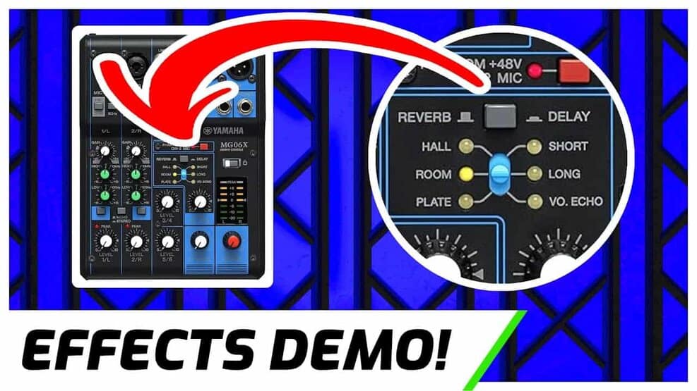 Yamaha MG06X Setup, Demo, & Review | Kettner Creative